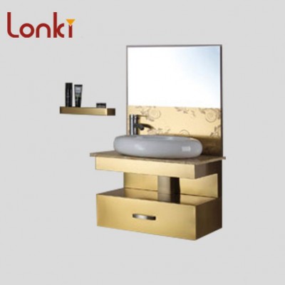 Hot selling color metal interest bathroom mirror with competitive price